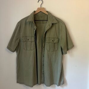 Men's Green Casual Shirt